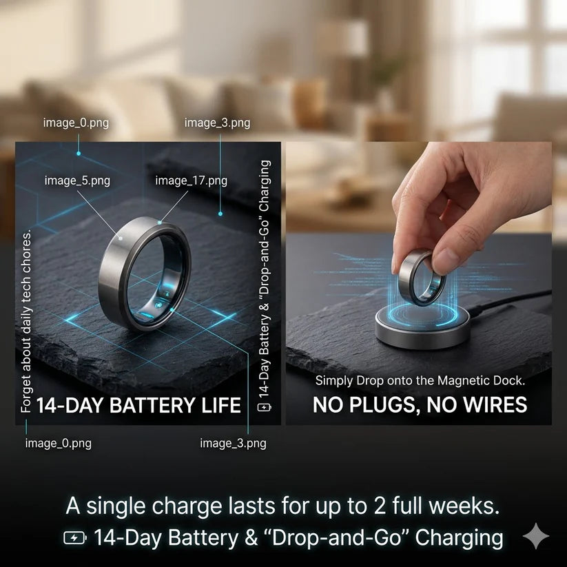 🎉 75% OFF Launch Offer🏆Pryxo™ G1 Non-Invasive Smart Ring