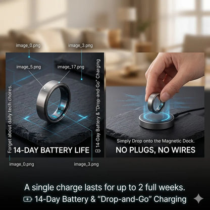 🎉 75% OFF Launch Offer🏆Pryxo™ G1 Non-Invasive Smart Ring