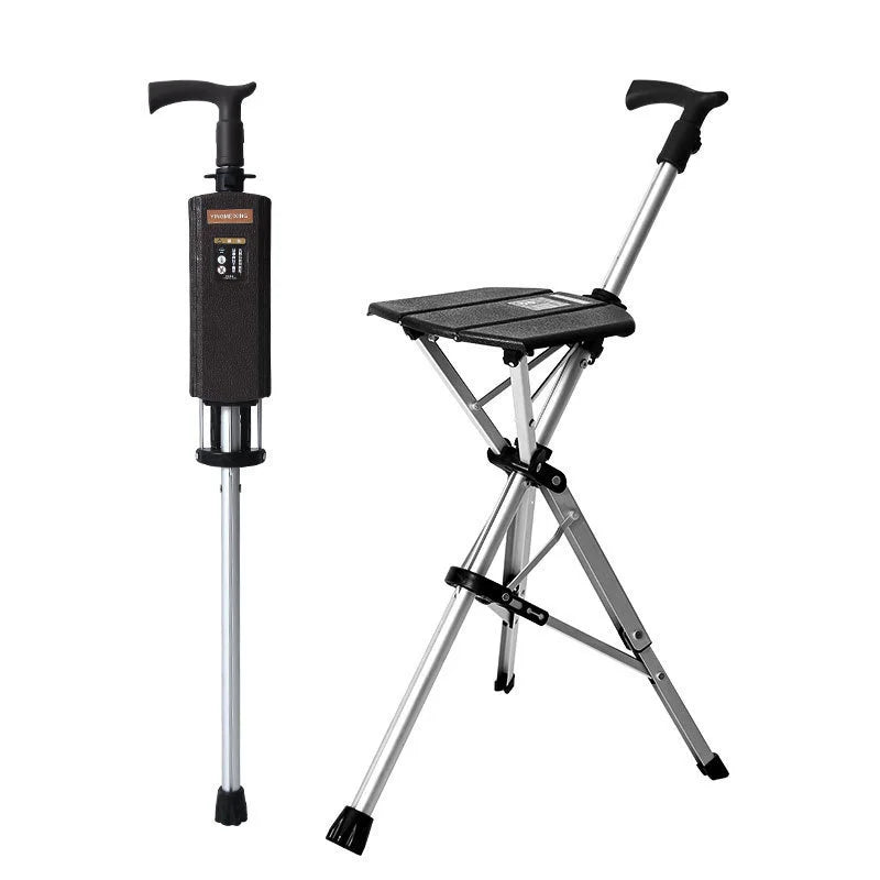 Two-in-one Automatic Cane Chair