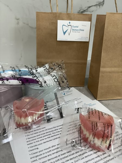 🌎Ends Today: 70% OFF! ⏰ Medical Full Denture with Strong Suctiond🦷Obtain American Dental Association (ADA) Certification