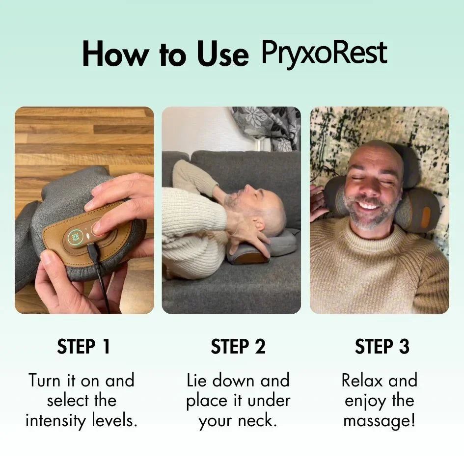 PryxoRest 3-in-1 Neck Massager