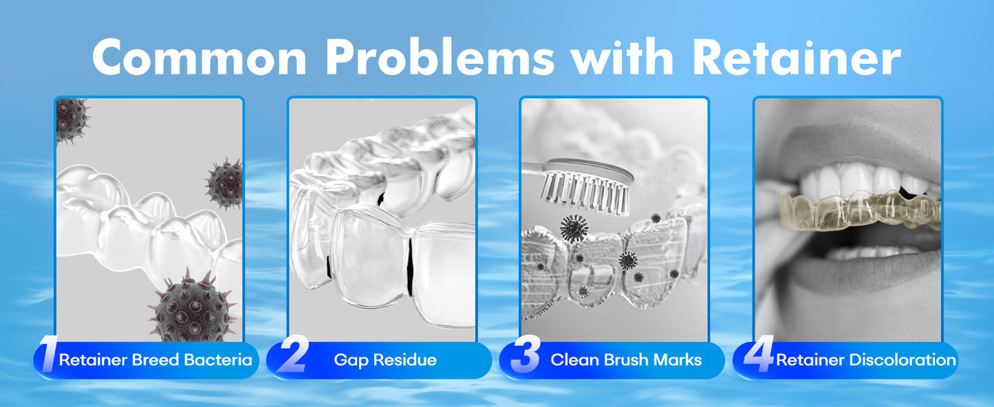 🔥 Upgraded Ultrasonic Retainer Cleaner Machine