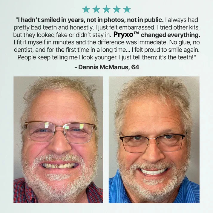 🌎Ends Today: 70% OFF! ⏰ Custom-Fit Full Functional Dentures Make you more confident